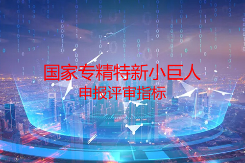 国家<a href=http://m.1ys1w.cn/fuwu/zhuanjingtexin.html target=_blank class=infotextkey>专精特新小巨人申报</a>评审指标