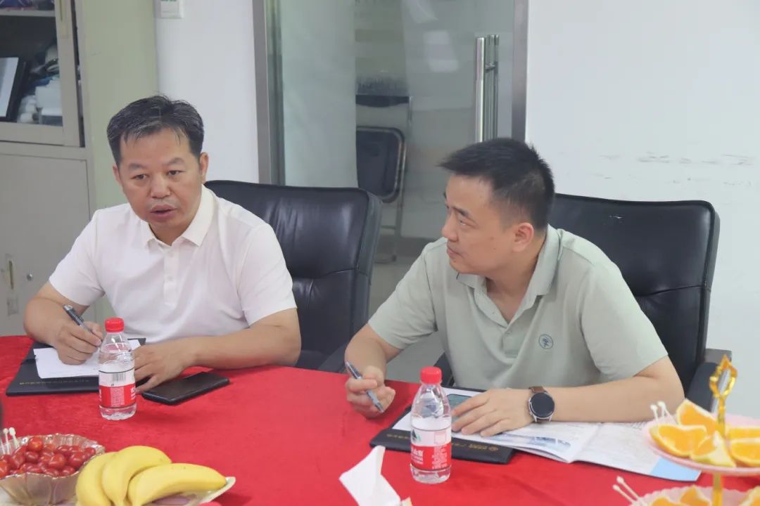 热烈欢迎天河区五山街道办事处领导莅临科泰集团指导工作