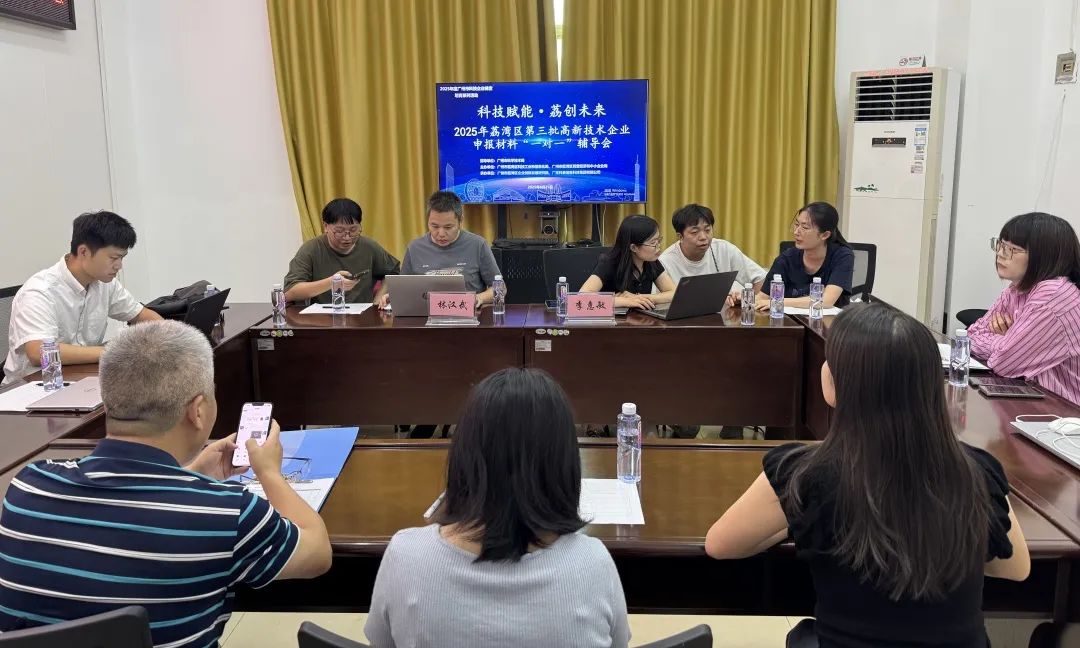 “1对1”精准服务 | 2025年荔湾区第三批高企申报辅导会圆满举办