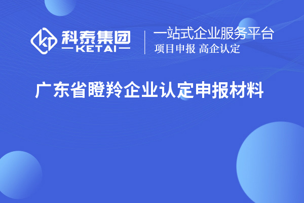 广东省<a href=http://m.1ys1w.cn/fuwu/dengling.html target=_blank class=infotextkey>瞪羚企业认定</a>申报材料