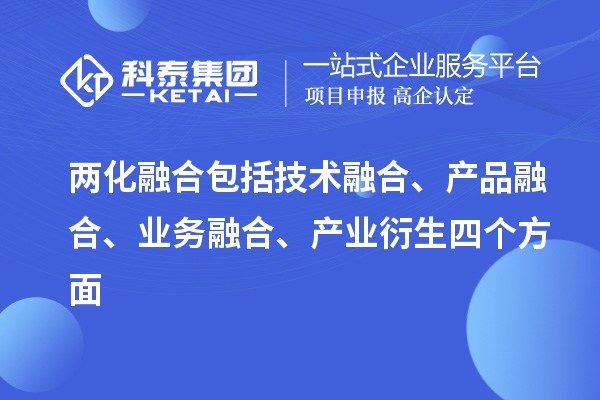 两化融合包括技术融合、产品融合、业务融合、产业衍生四个方面