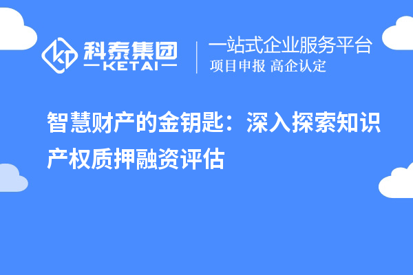 智慧财产的金钥匙:深入探索知识产权质押融资评估